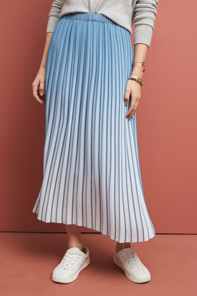 Ombre Pleated Skirt #3