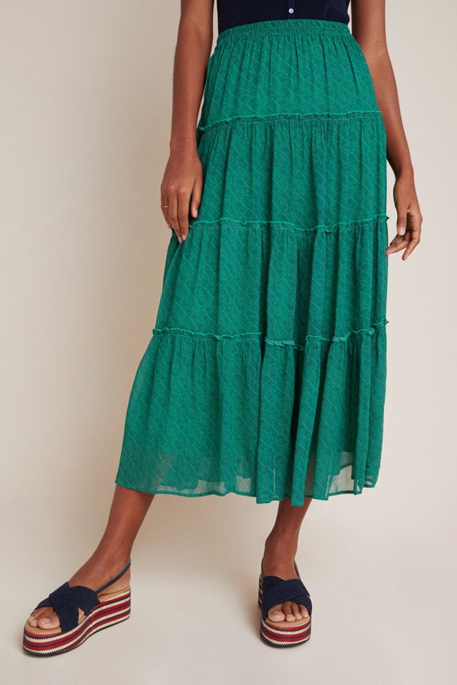 Maeve Phoebe Tiered Maxi Skirt #2