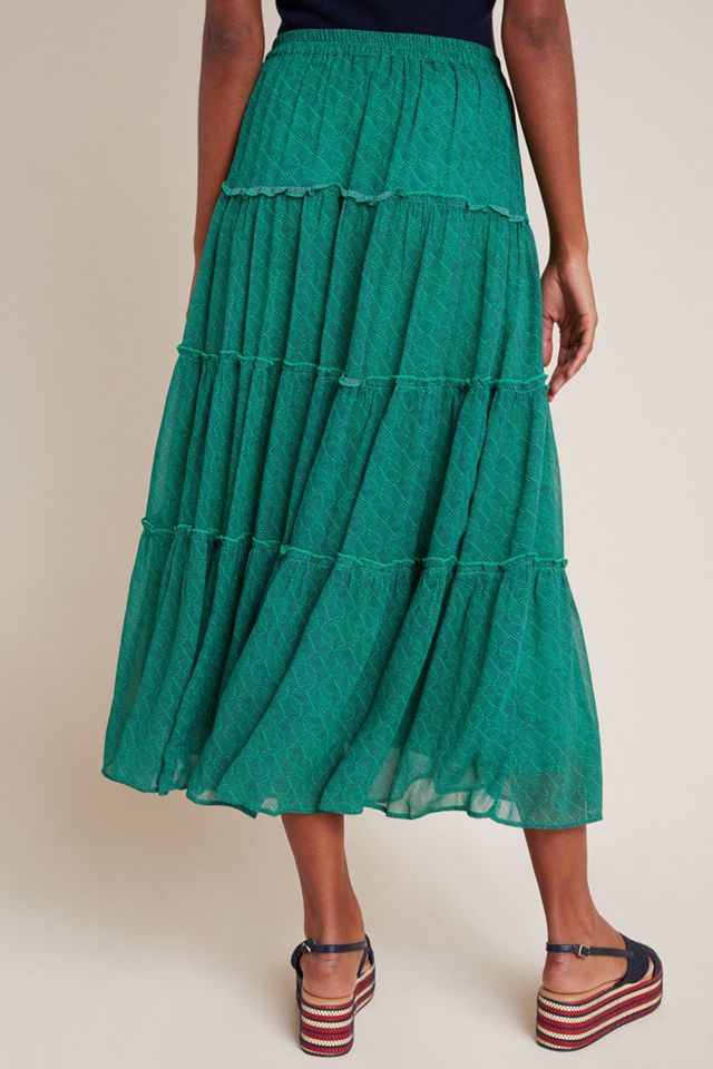 Maeve Phoebe Tiered Maxi Skirt #4