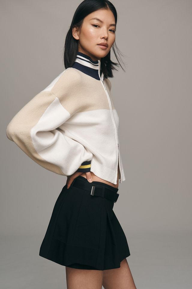 Maeve Tailored Wrap Skort
