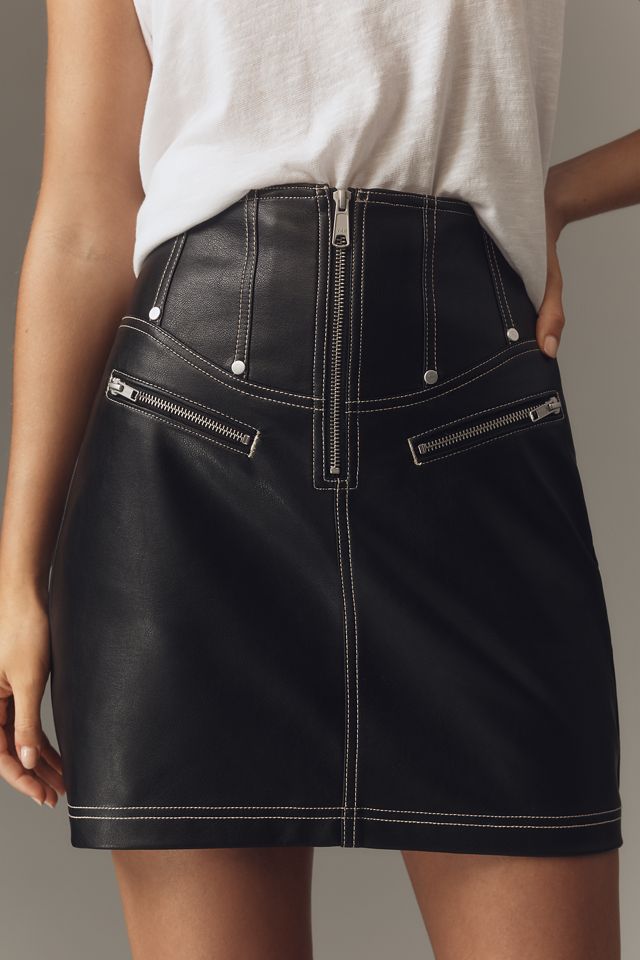 Pilcro Corseted Mini Skirt #1