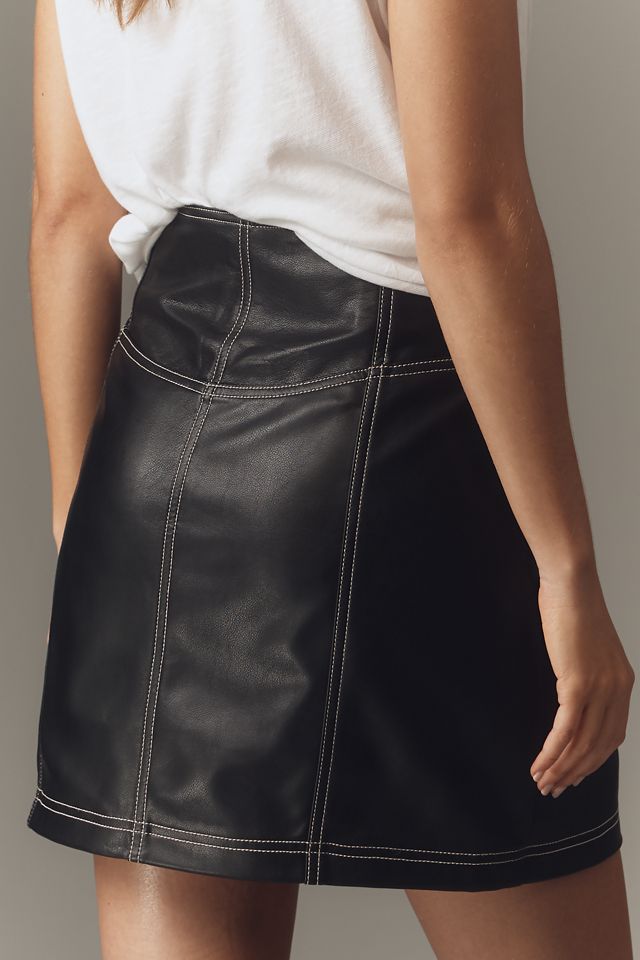 Pilcro Corseted Mini Skirt #3