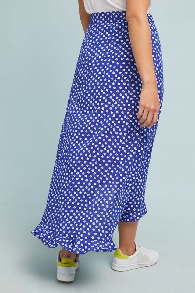 Gonna Midi Avvolgente Katherine Stampata #1