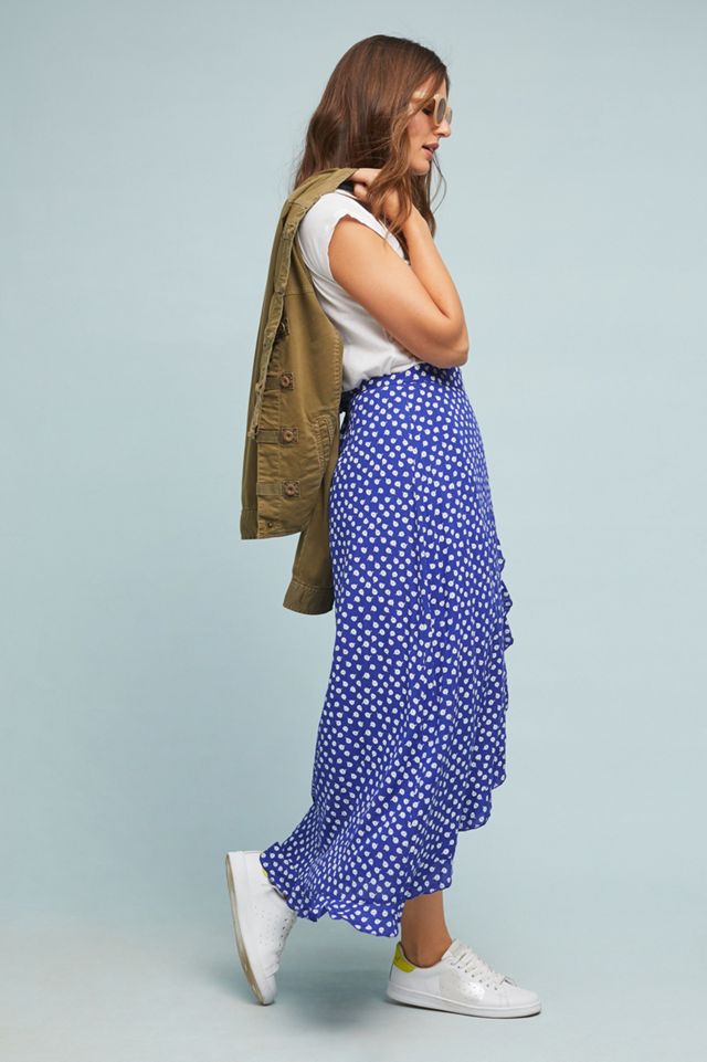 Gonna Midi Avvolgente Katherine Stampata #2