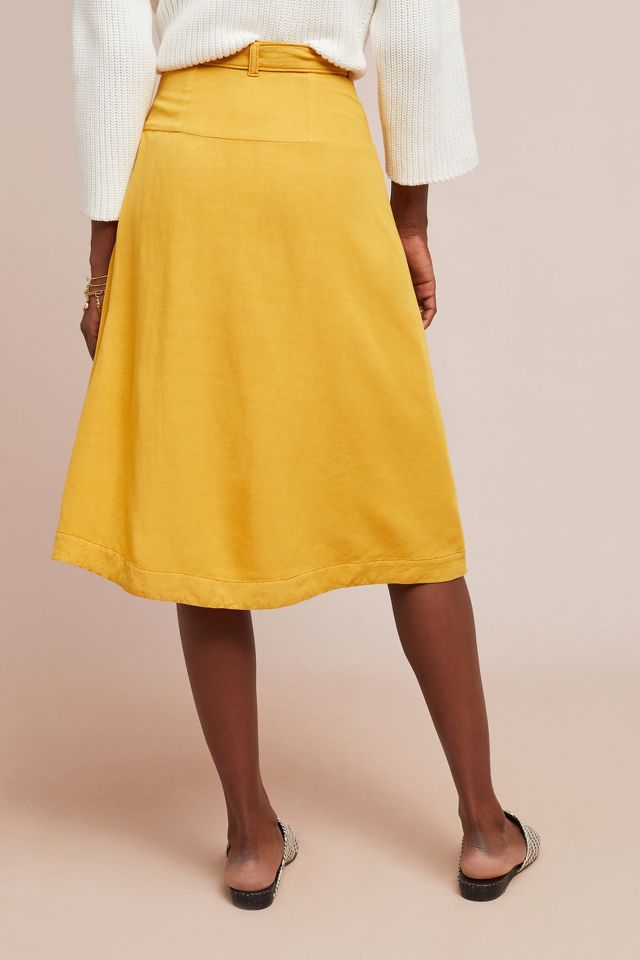 Buttondown Chino Skirt #1