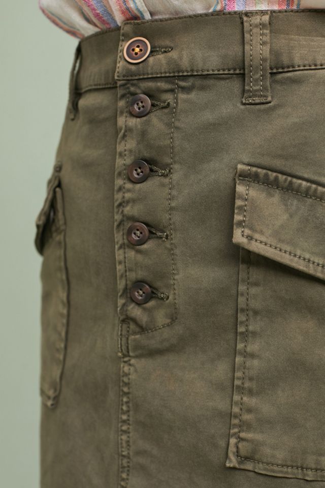 Pilcro Chino Pencil Skirt #1