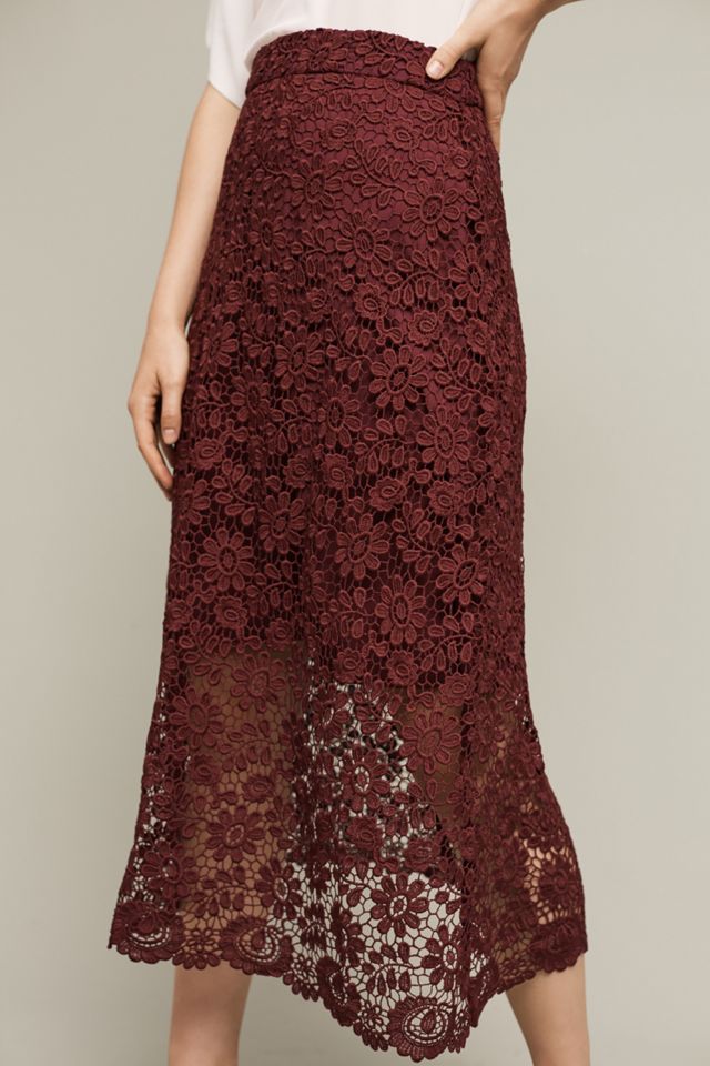 Laced Artifact Midi Skirt #1