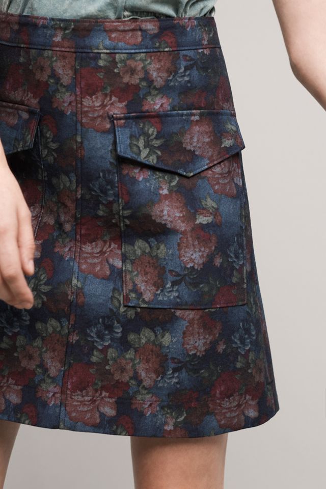 Midnight Blooms Mini Skirt #2