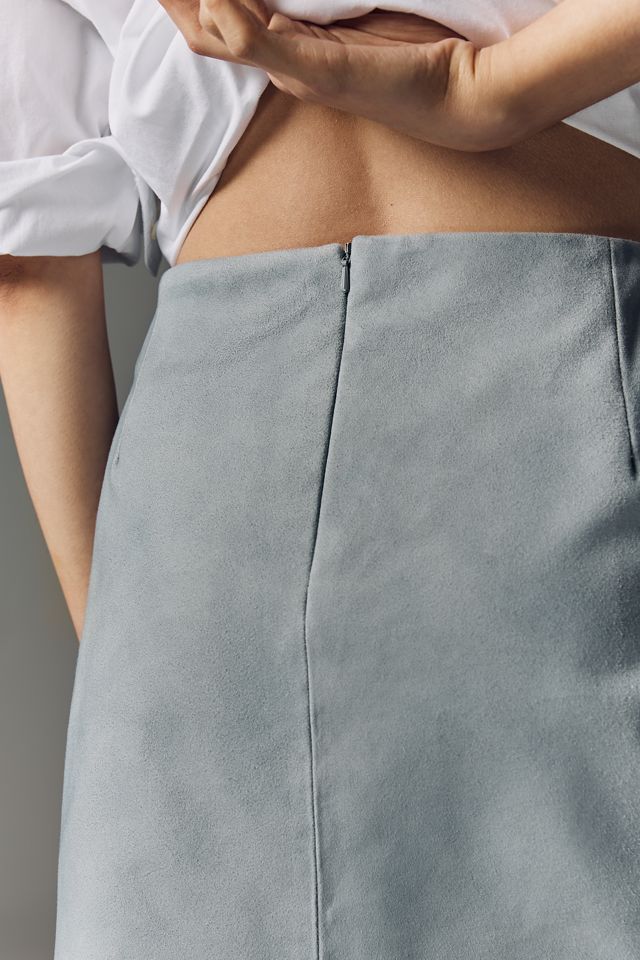 Lamarque Jorden Suede Mini Skirt #3