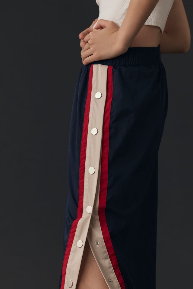 Maeve Sporty Stripe Maxi Skirt #3