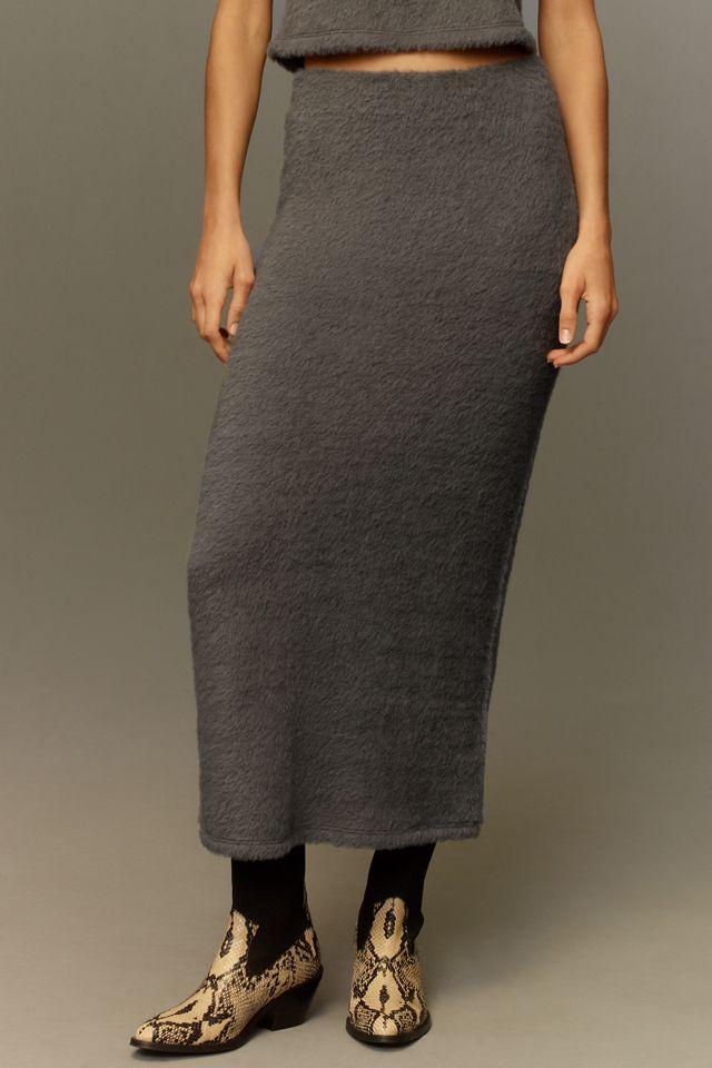 Maeve Knit Column Maxi Skirt #1