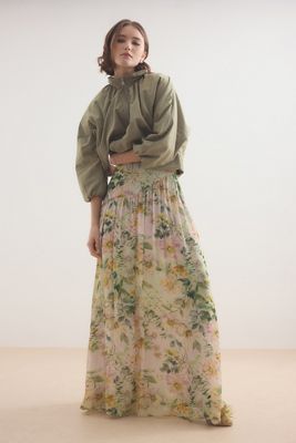 Floerns Top Donna Floreale Con Maniche A Campana E Cravatta Frontale – Scollo A V In Rete, Ideale Per Festival - 4