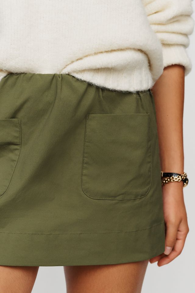 Maeve Chopped Blazer Mini Skirt #1