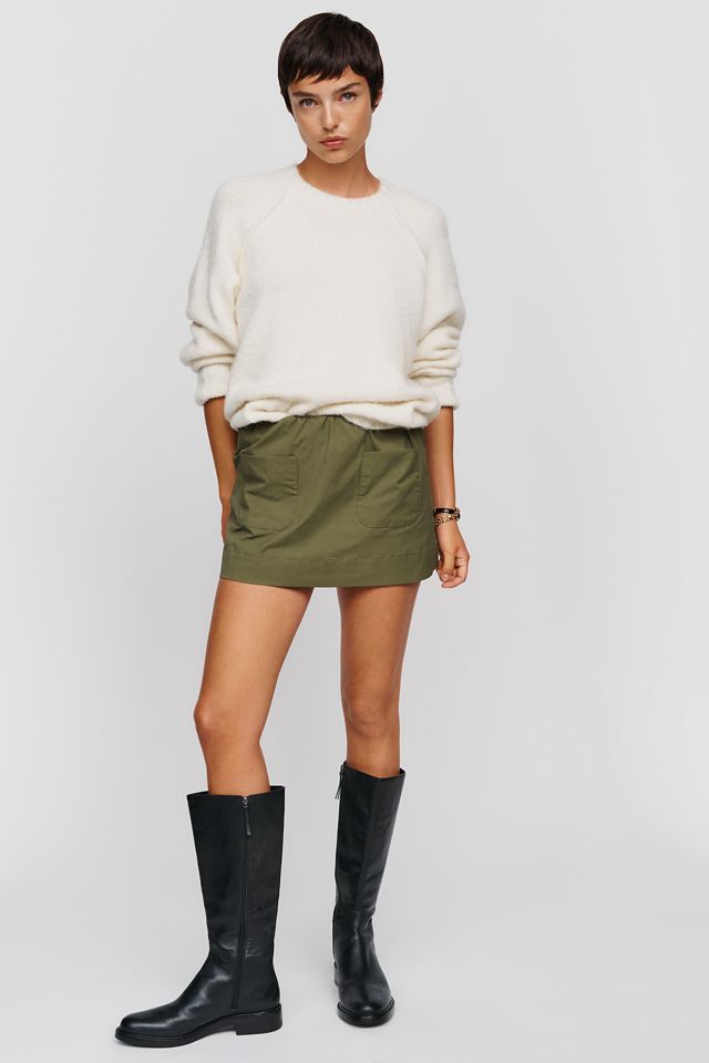 Maeve Chopped Blazer Mini Skirt #2
