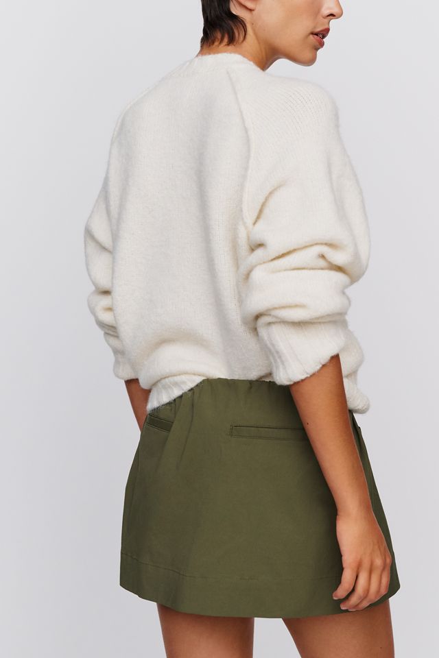 Maeve Chopped Blazer Mini Skirt #3