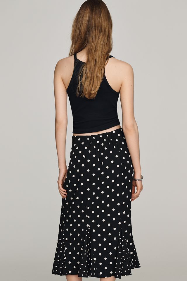 Maeve Godet Flare Midi Skirt #3