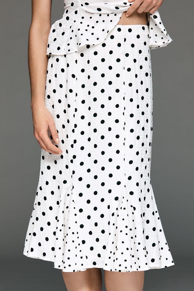 Maeve Godet Flare Midi Skirt #2