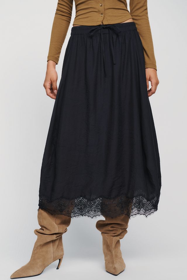 By Anthropologie Reverie Midi Skirt #1