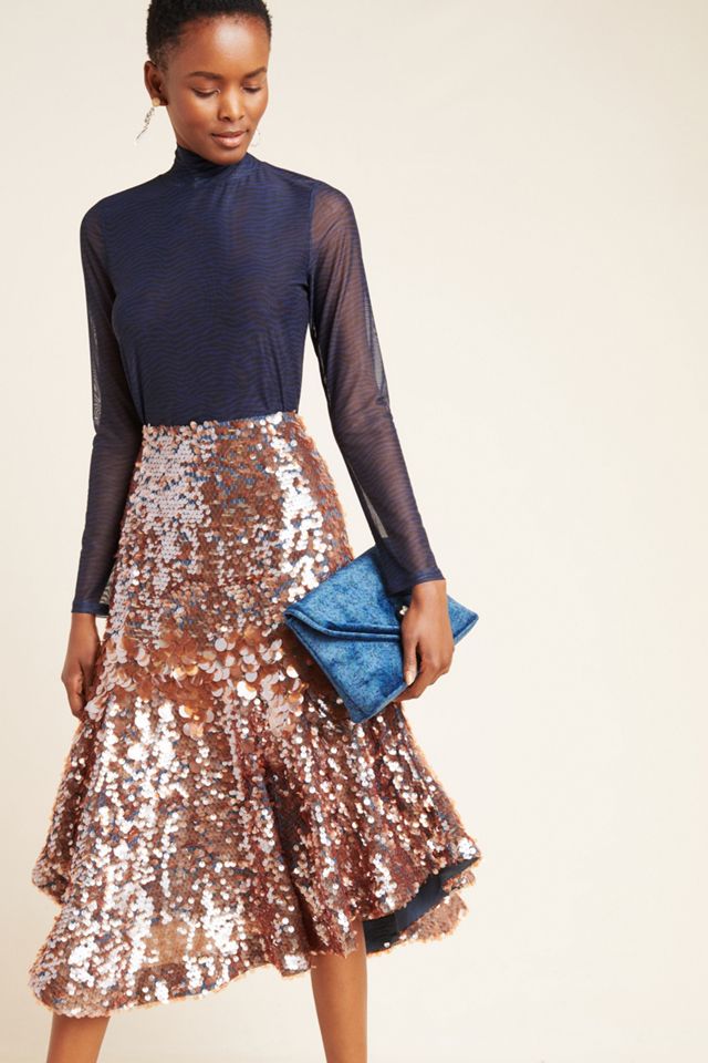 Leonita Sequined Midi Skirt #2