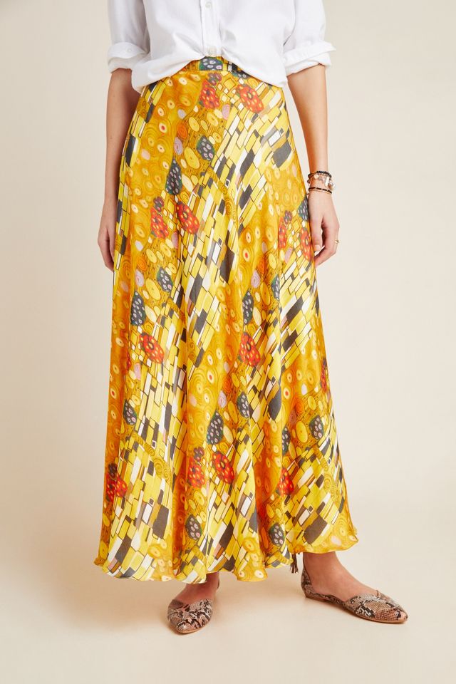 Nicky A-Line Maxi Skirt | Anthropologie