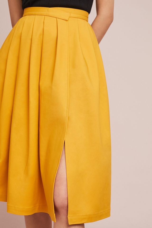Golden A-Line Skirt #2