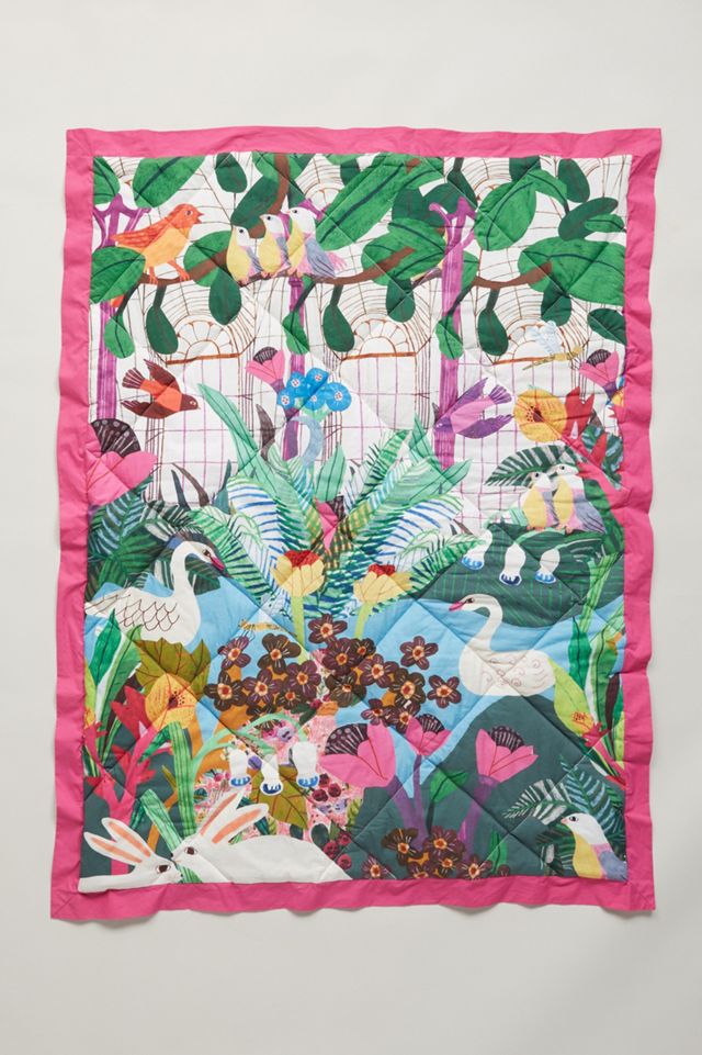 Kew Garden Toddler Quilt #1