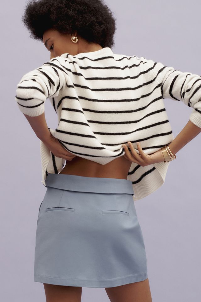 Endless Rose Foldover-Waist Mini Skirt #1