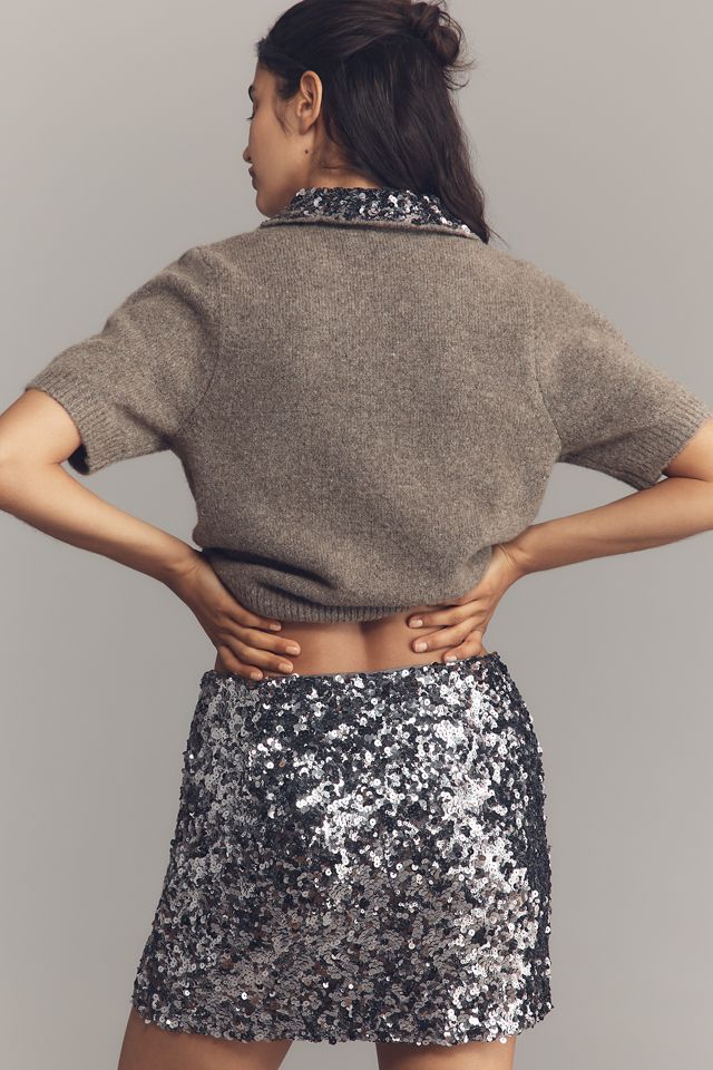 Endless Rose Sequin Mini Skirt #2