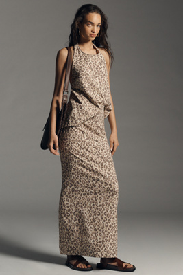S/w/f Pencil Maxi Skirt In Multicolor