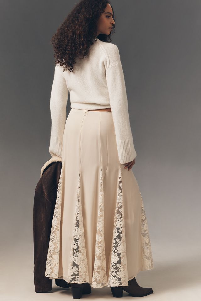Shona Joy Presley Paneled Maxi Skirt | Anthropologie