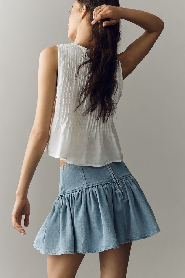Shona Joy Elsworth Cotton Mini Skirt #2