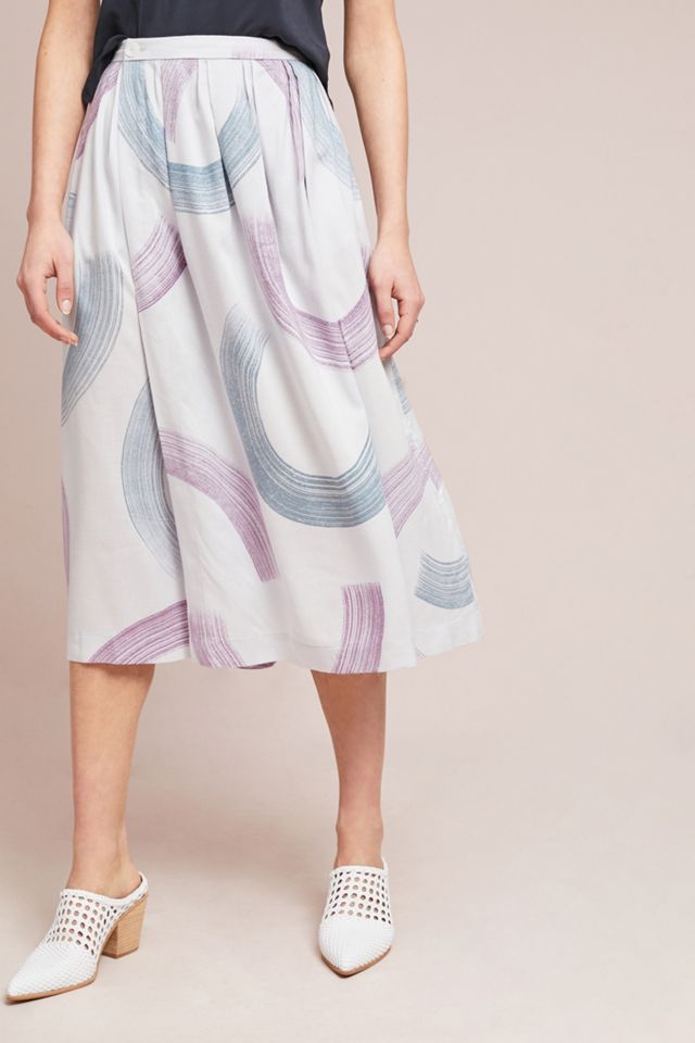 Handpainted Wrap Skirt #1