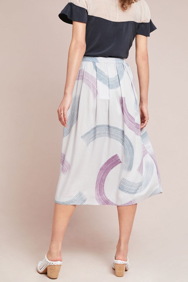 Handpainted Wrap Skirt #2