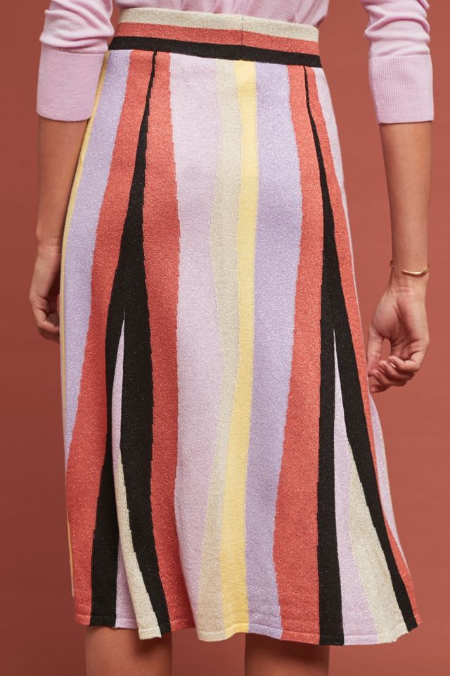 Striped Knit Skirt #1