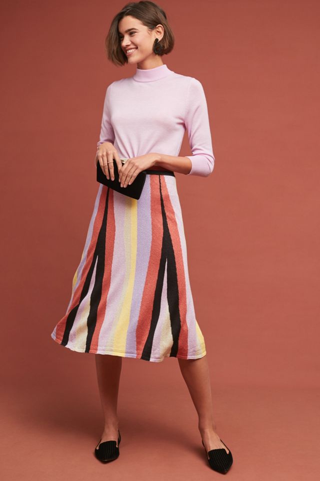 Striped Knit Skirt #3