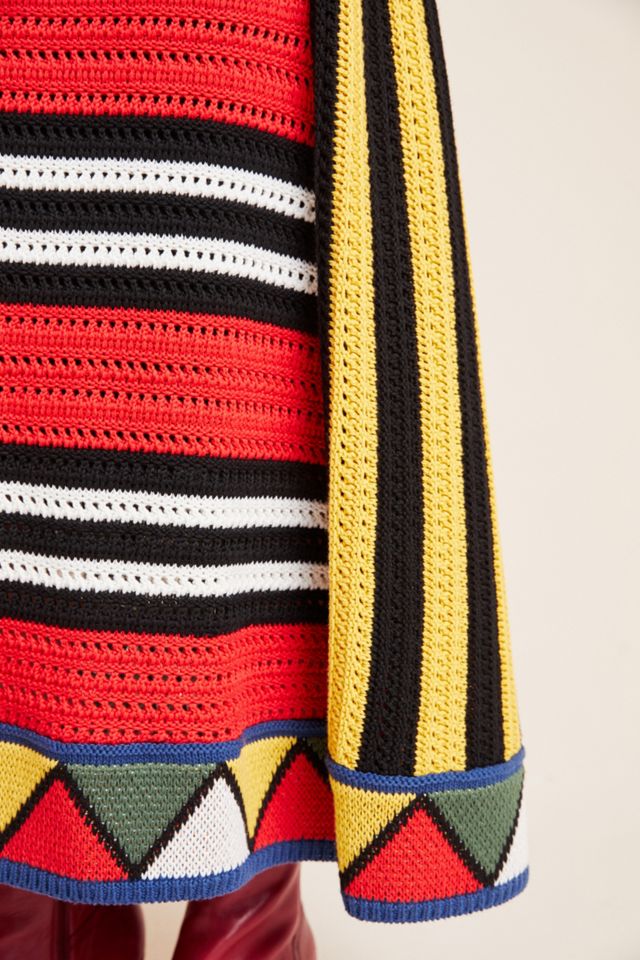 Farm Rio Miro Sweater Midi Skirt #2