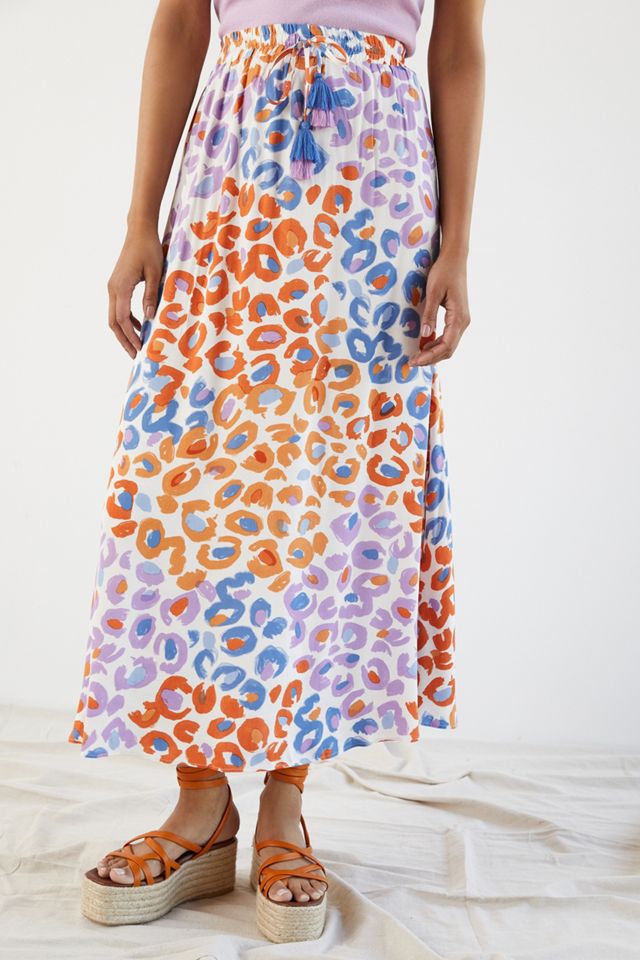 即発☆サイズS☆Farm Rio Vibrance Maxi Skirt NWT Anthropologie Farm Rio Vibrance Maxi Skirt, Size S | eBay