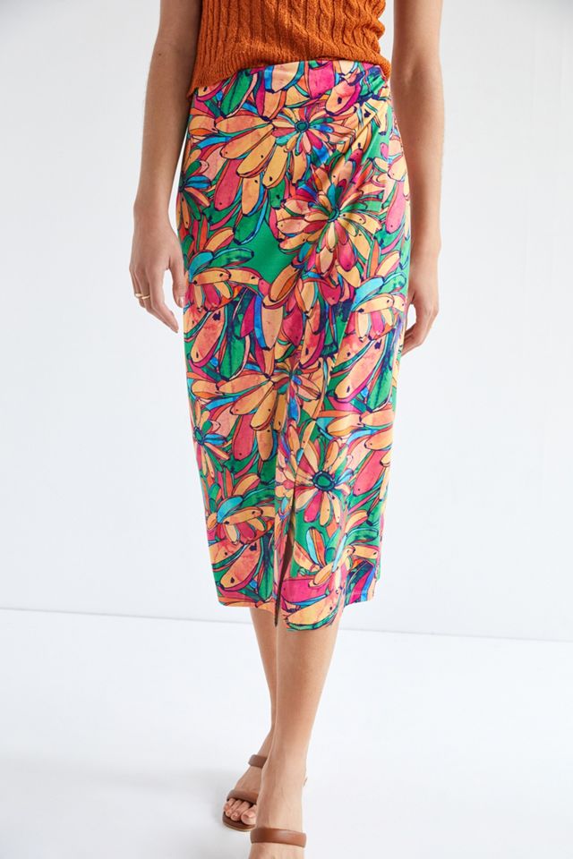 Farm Rio Getaway Midi Skirt #3