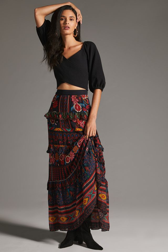 Anthropologie on sale long skirt