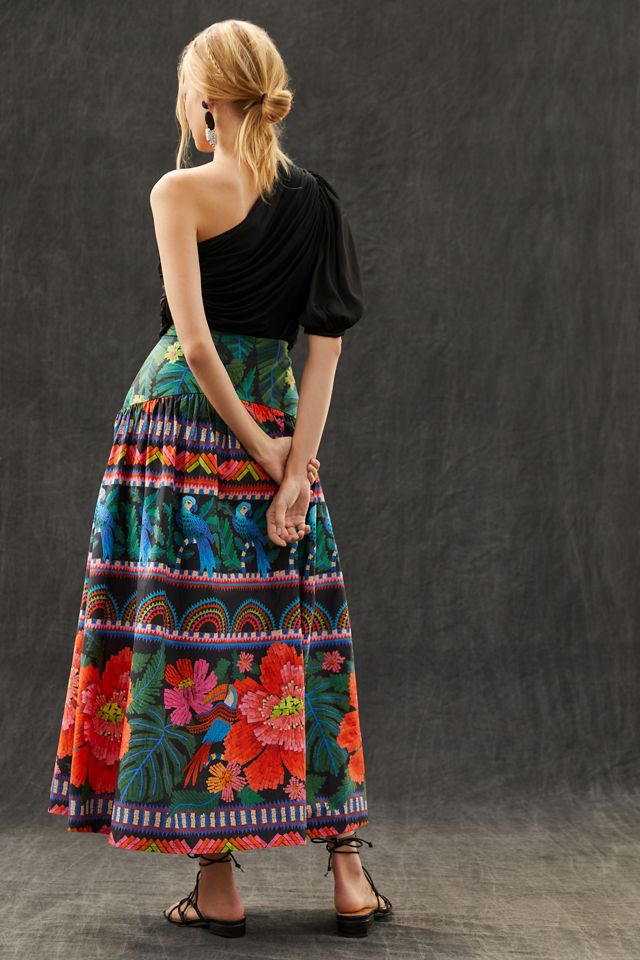 Farm x Anthropologie Printed Maxi Skirt #2