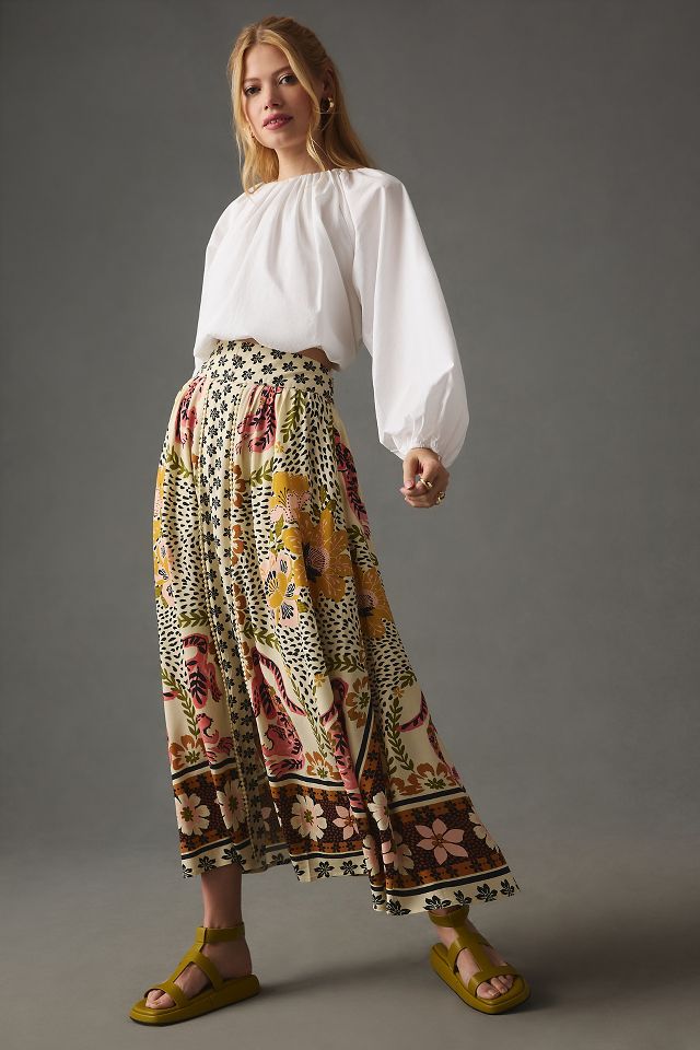 Anthropologie on sale long skirt