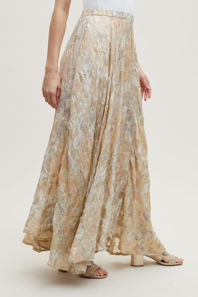 Mes Mademoiselles Agrippine Sequin Maxi Skirt #2