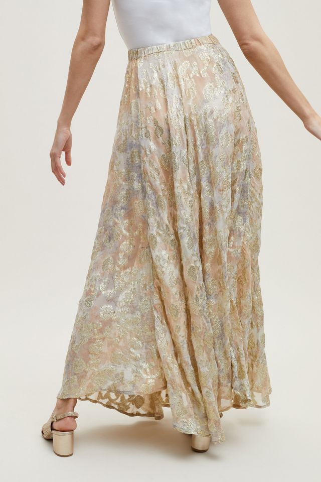 Mes Mademoiselles Agrippine Sequin Maxi Skirt #3