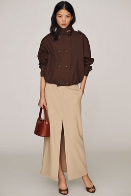Whiteroom + Cactus Midi Skirt