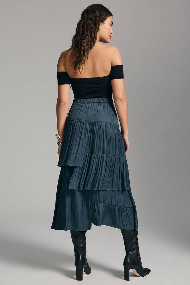 Current Air Asymmetrical Tiered Skirt #2