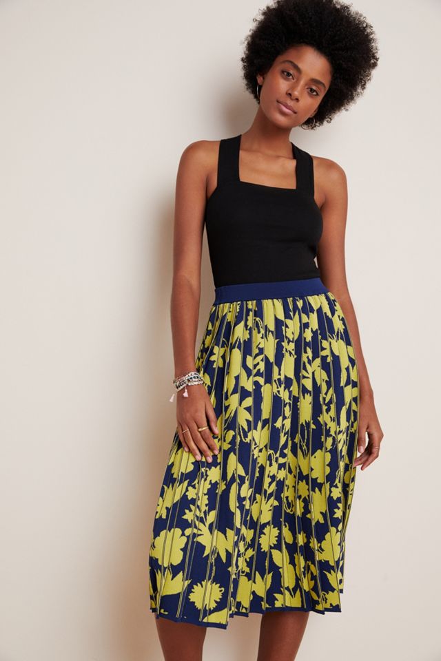 Leandra Pleated Sweater Skirt #2