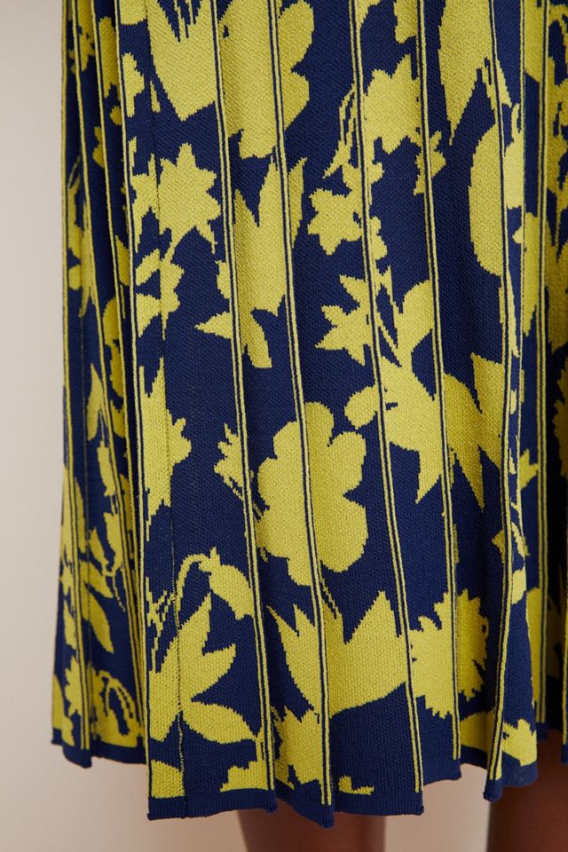 Leandra Pleated Sweater Skirt #3