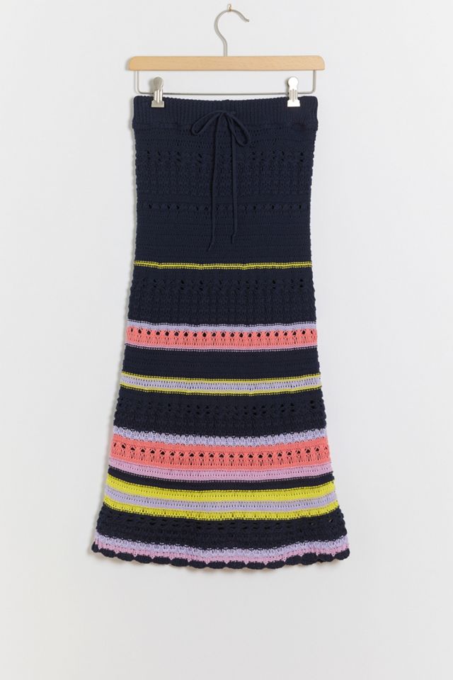 Maeve Antonella Crochet Midi Skirt #1