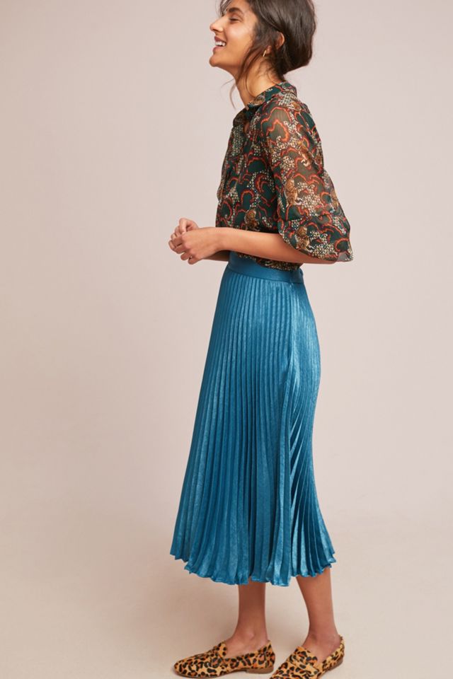 Coppelia Pleated Shine Skirt #4