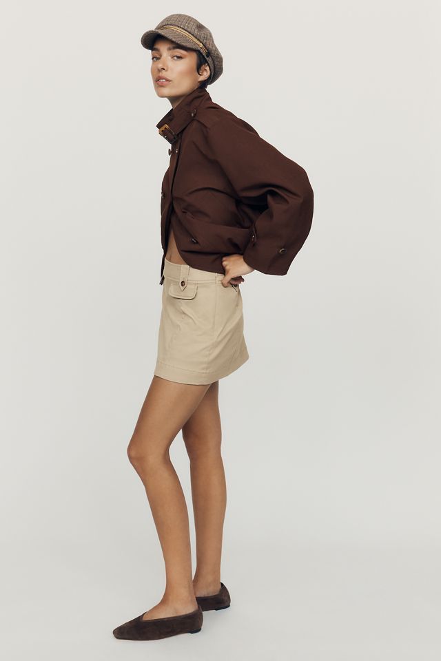 Maeve Trench Mini Skirt #1